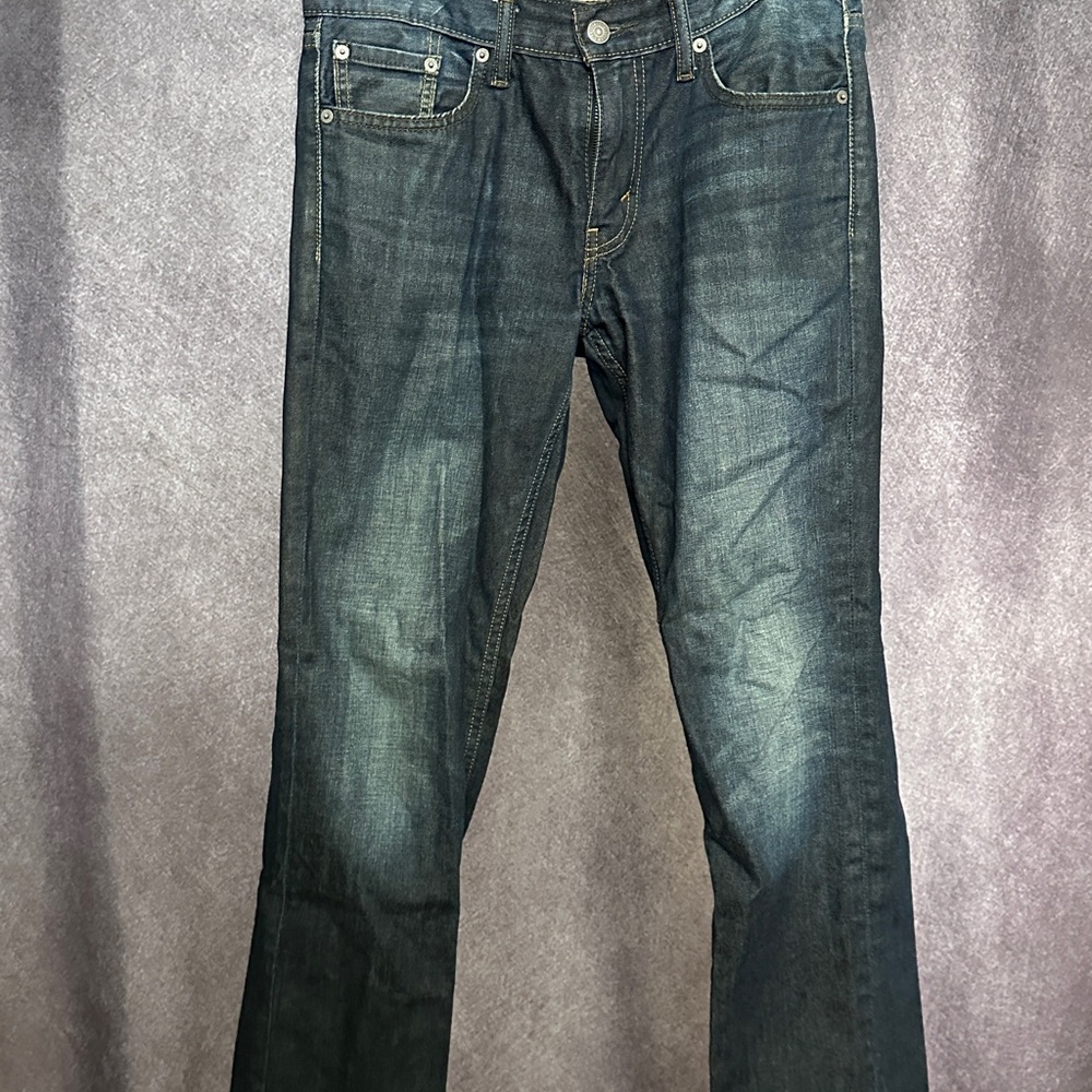 Levi's Dark Blue Straight Jeans 511